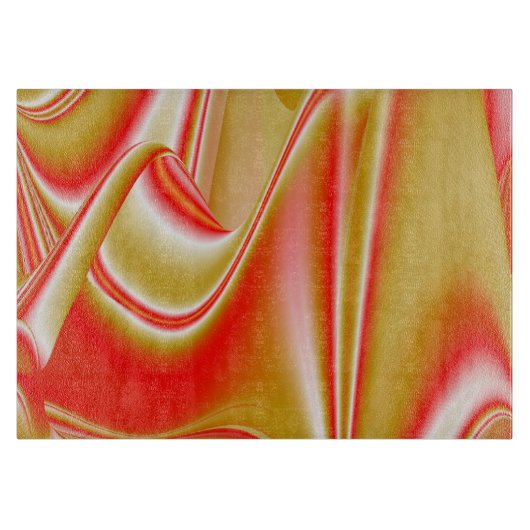 Planche À Découper Love and Gold Abstrait 3D Rainbowart (Devant)