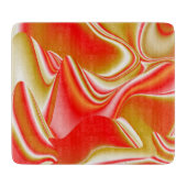 Planche À Découper Love and Gold Abstrait 3D Rainbowart (Devant)