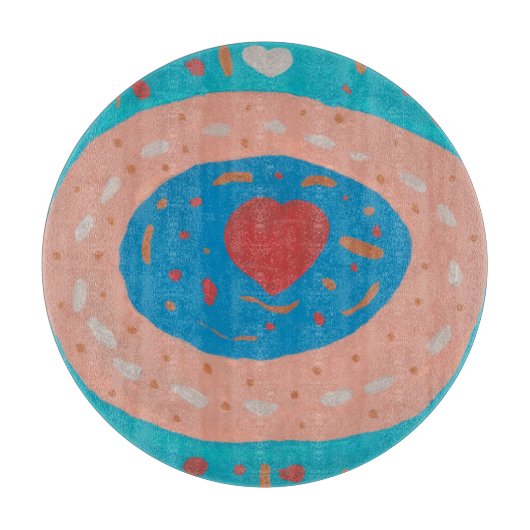 Planche à découper Love Circles (Devant)
