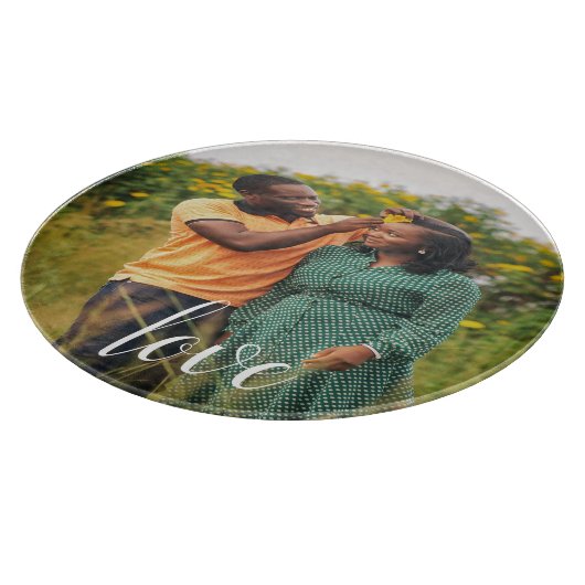 Planche À Découper Love Photo Cutting Board (Coin)