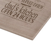 Planche À Découper Love Served Daily Papa's Kitchen Ouvert 24H/24 (Coin)