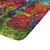 Planche À Découper Lovitude Hot Mess Garden Glass Cutboard (Coin)