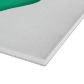 Planche À Découper Lucky 4 Leaf Irlandais Clover de verre (Coin)