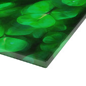 Planche À Découper Lucky Celtic Irish Green Shamrocks (Coin)