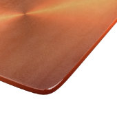 Planche À Découper Lueur Rouille Orange (Coin)