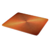 Planche À Découper Lueur Rouille Orange (Coin)