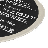 Planche À Découper Lumière dans le tunnel (Coin)