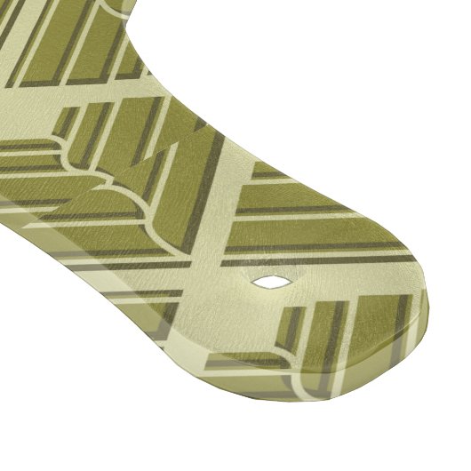 Planche À Découper Lumière Motif carré feuille or Lime (Coin)