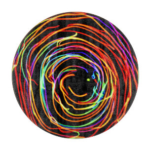 Planche À Découper Lumière spirale