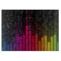 Lumières de disco de l'égaliseur de volume de musi