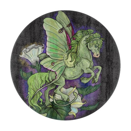 Planche À Découper Luna Moonduster Moth Fairy Horse (Devant)