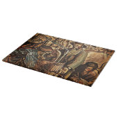 Planche À Découper Lune faisant blanc éclair Whiskey Liqueur (Coin)