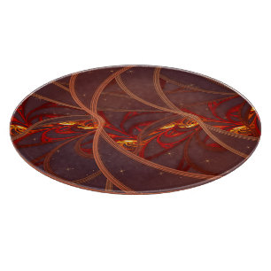 Planche À Découper Lune rouge vif