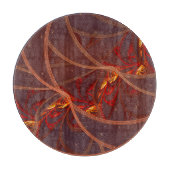 Planche À Découper Lune rouge vif (Devant)