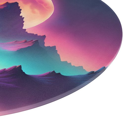 Planche À Découper lune se lève (Coin)