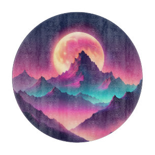 Planche À Découper lune se lève