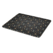 Planche À Découper Luxe Élégant Floral Filigrane (Coin)
