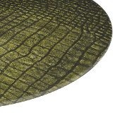 Planche À Découper Luxueuse texture de peau de crocodile foncé. (Coin)