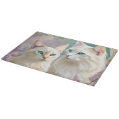 Planche À Découper Lynx Point Siamese Portrait Art (Coin)