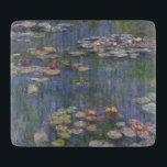 Planche À Découper Lys d'eau par Claude Monet<br><div class="desc">Claude Monet - Nappes D'Eau. Belle peinture florale aux belles couleurs de Claude Monet. Cadeaux imprimés de haute qualité,  estampes,  pochettes de téléphone et de nombreux autres grands cadeaux.</div>