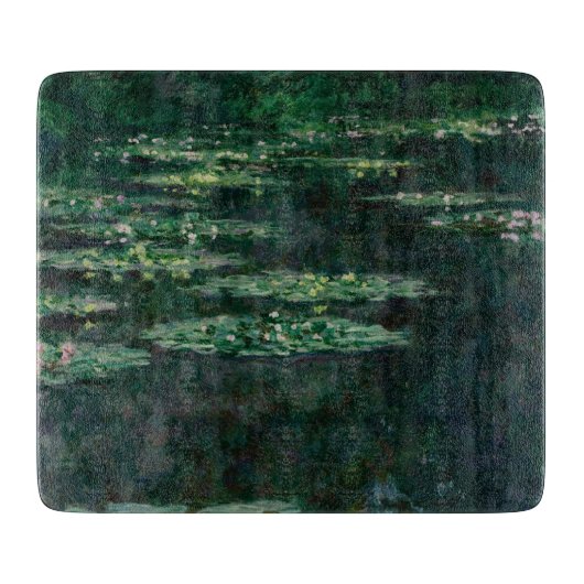 Planche À Découper Lys d'eau (par Claude Monet) (Devant)