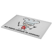 Planche À Découper M. good look est cuisine verre de coupe (Coin)