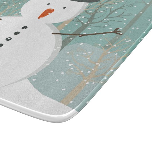 Planche À Découper M. Winter Snowman (Coin)