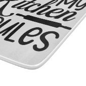 Planche À Découper Ma cuisine Mes règles (Coin)