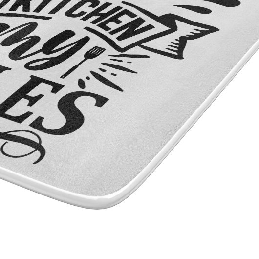 Planche À Découper Ma cuisine, mes règles (Coin)