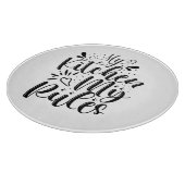 Planche À Découper Ma cuisine Mes règles (Coin)