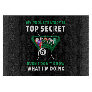 Planche À Découper Ma stratégie de billard est même