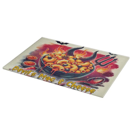 Planche À Découper Mac et fromage du diable (Coin)