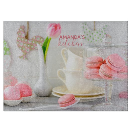 Planche à Découper Macarons Dans La Cuisine (Devant)