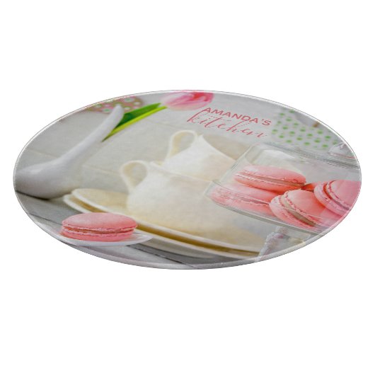 Planche À Découper Macarons Dans La Table De Coupe KItchen - Arrondi (Coin)