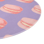 Planche À Découper Macarons roses (Coin)