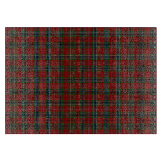 Planche À Découper Maclean Tartan Scottish Modern MacLean de Duart (Devant)