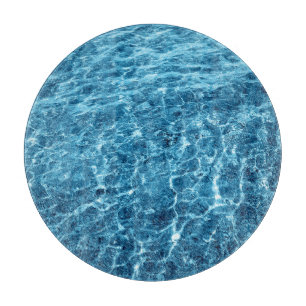 Planche À Découper Macro Bubbling Blue Sea Photo