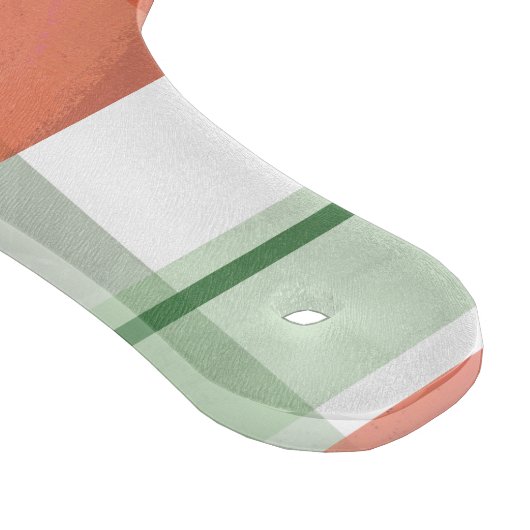 Planche À Découper Madras Plaid Noël (Coin)