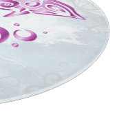 Planche À Découper Magenta Dolphin Personnalisé (Coin)