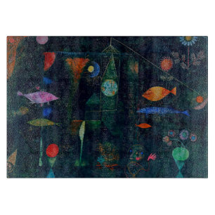 Planche À Découper Magie de Poisson de Paul Klee Peinture Abstraite A