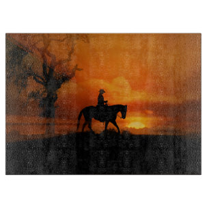 Planche À Découper Magnifique Country Western Cutting Board