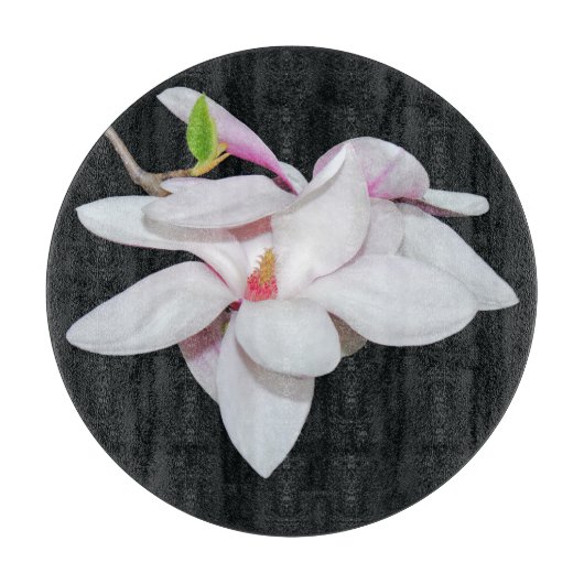 Planche À Découper Magnolia blanc (Devant)