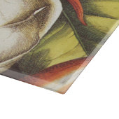 Planche À Découper magnolia vintage moderne (Coin)