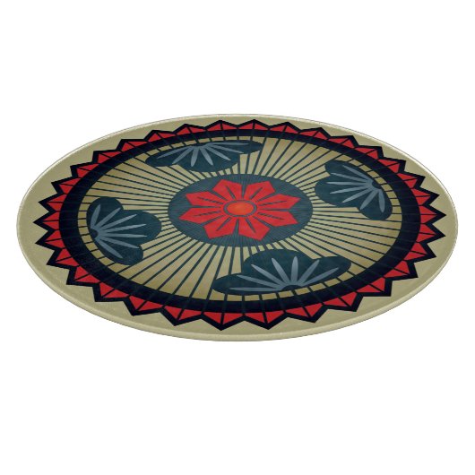 Planche À Découper Mah Jongg One Dot Cutting Board (Coin)