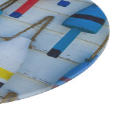 Planche À Découper Maine, Stonington, bouées décoratives de homards (Coin)