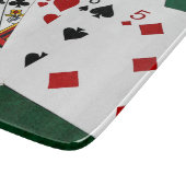 Planche À Découper Mains de poker - Carte haute - As (Coin)
