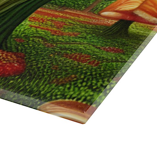 Planche À Découper Maison Arbre Surreal Dans La Forêt (Coin)