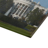 Planche À Découper Maison Blanche de Noël pour les vacances Washingto (Coin)