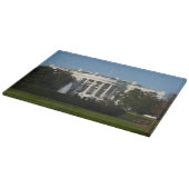 Planche À Découper Maison Blanche de Noël pour les vacances Washingto (Coin)