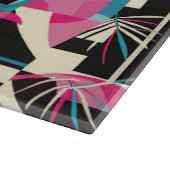 Planche À Découper Maison de plage carrelée style Miami (Coin)